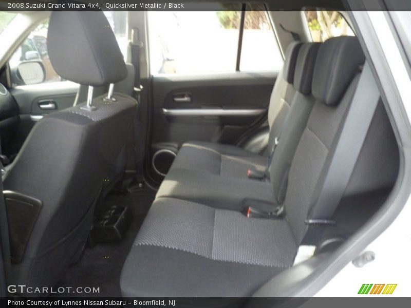 Quicksilver Metallic / Black 2008 Suzuki Grand Vitara 4x4