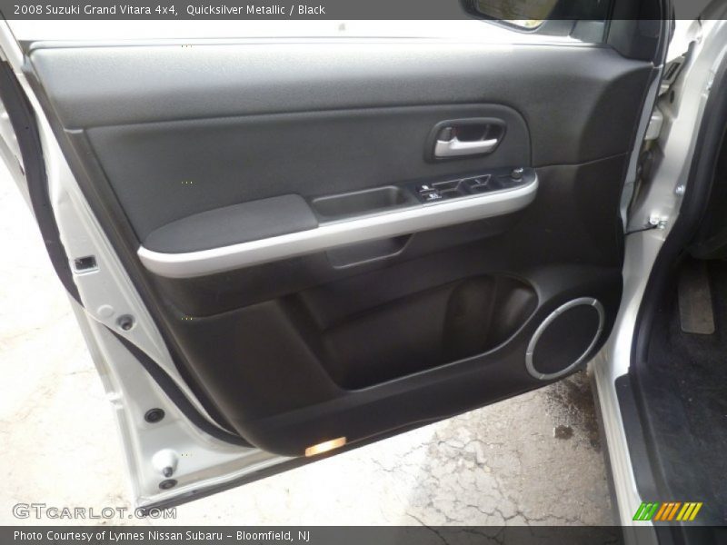 Quicksilver Metallic / Black 2008 Suzuki Grand Vitara 4x4
