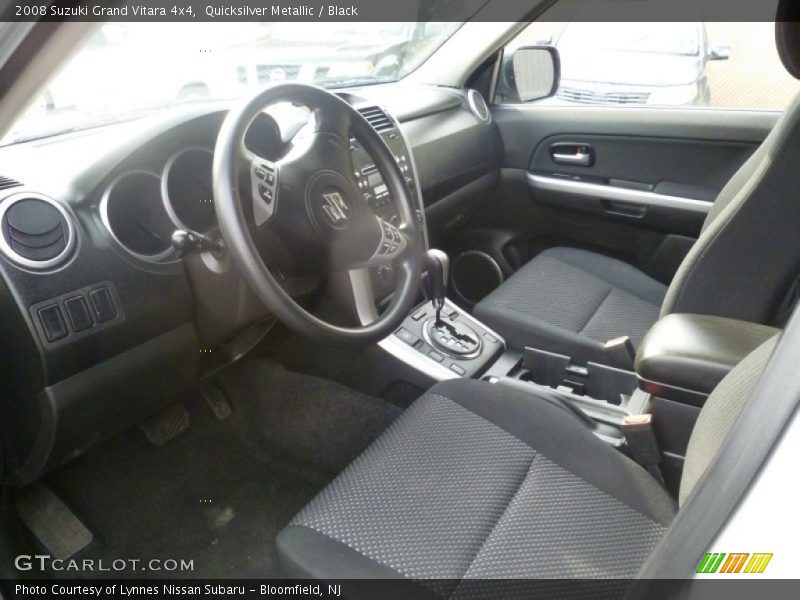 Quicksilver Metallic / Black 2008 Suzuki Grand Vitara 4x4