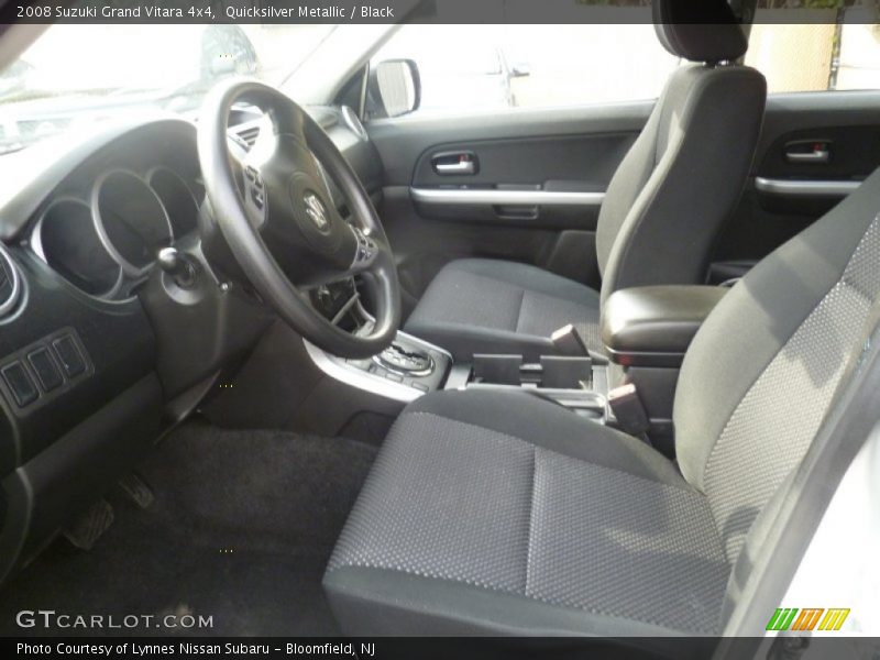 Quicksilver Metallic / Black 2008 Suzuki Grand Vitara 4x4