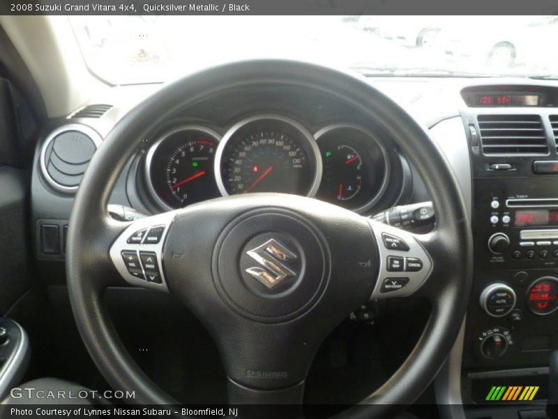Quicksilver Metallic / Black 2008 Suzuki Grand Vitara 4x4