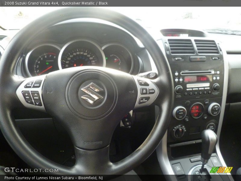 Quicksilver Metallic / Black 2008 Suzuki Grand Vitara 4x4