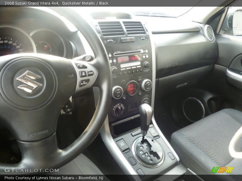 Quicksilver Metallic / Black 2008 Suzuki Grand Vitara 4x4