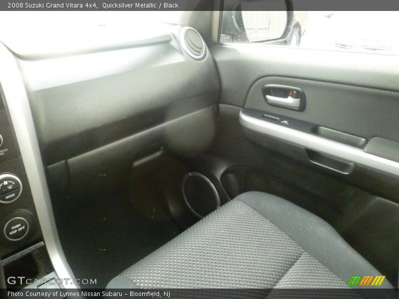Quicksilver Metallic / Black 2008 Suzuki Grand Vitara 4x4