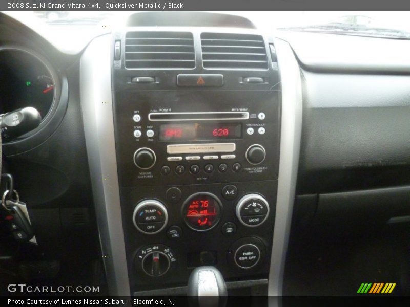 Quicksilver Metallic / Black 2008 Suzuki Grand Vitara 4x4