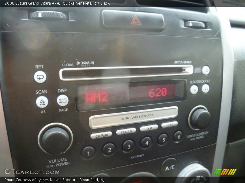Quicksilver Metallic / Black 2008 Suzuki Grand Vitara 4x4