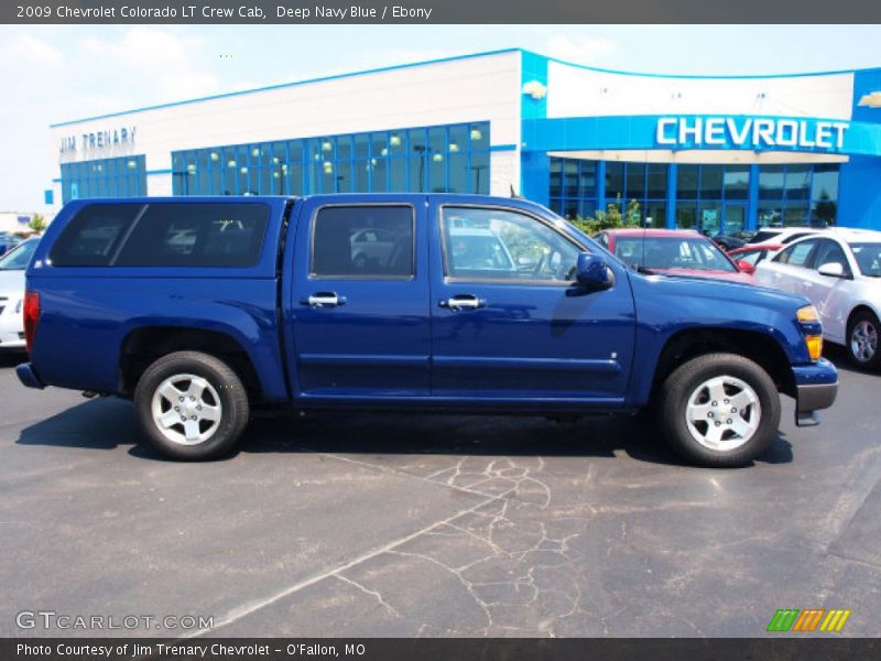 Deep Navy Blue / Ebony 2009 Chevrolet Colorado LT Crew Cab
