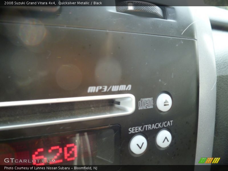 Quicksilver Metallic / Black 2008 Suzuki Grand Vitara 4x4