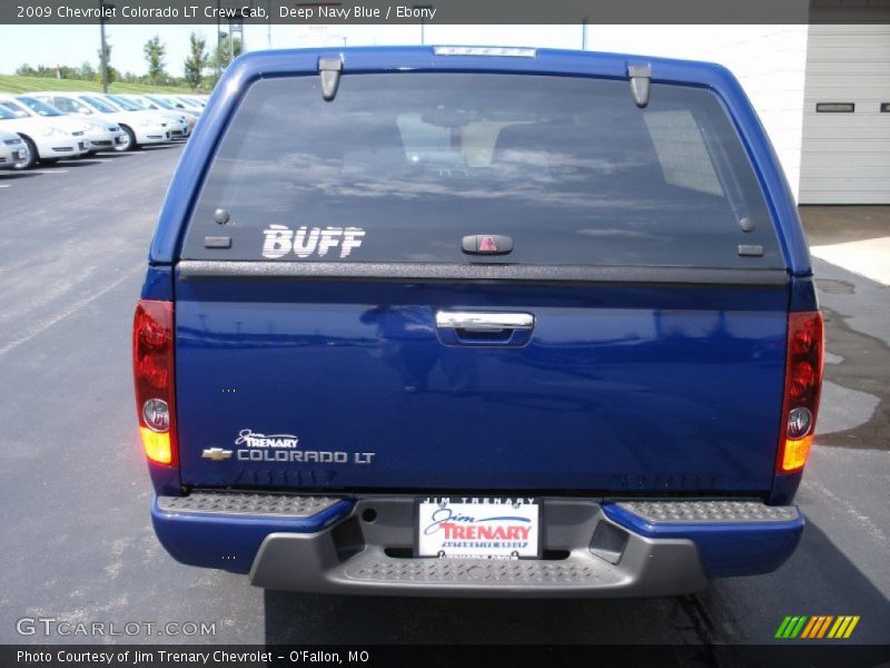 Deep Navy Blue / Ebony 2009 Chevrolet Colorado LT Crew Cab