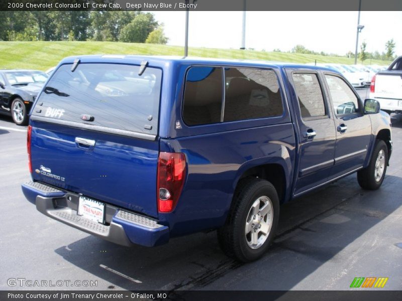 Deep Navy Blue / Ebony 2009 Chevrolet Colorado LT Crew Cab