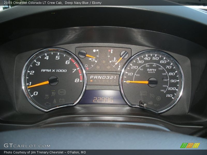  2009 Colorado LT Crew Cab LT Crew Cab Gauges