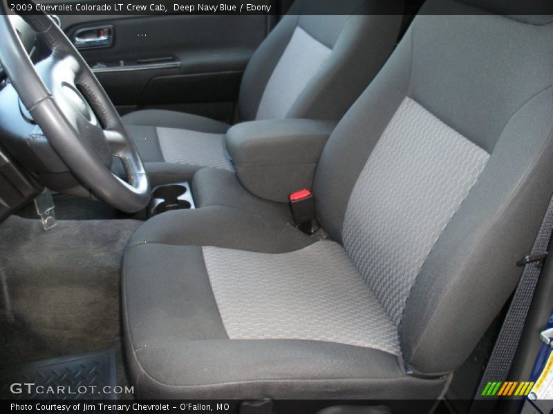 Deep Navy Blue / Ebony 2009 Chevrolet Colorado LT Crew Cab