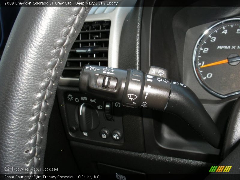 Deep Navy Blue / Ebony 2009 Chevrolet Colorado LT Crew Cab