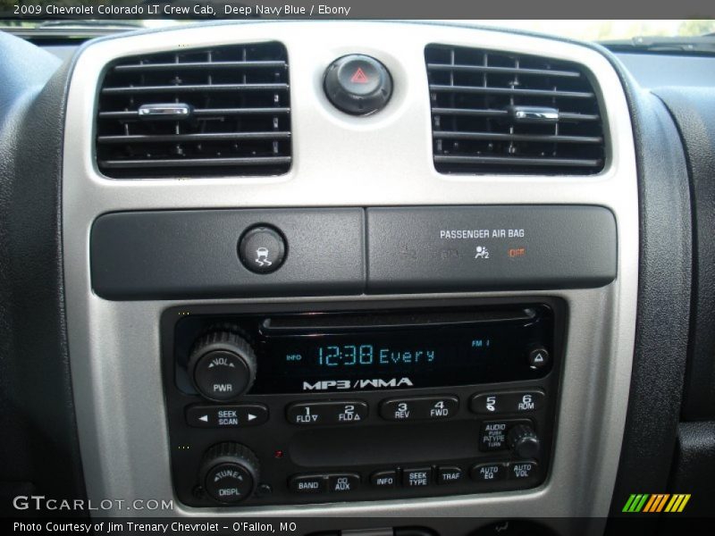 Deep Navy Blue / Ebony 2009 Chevrolet Colorado LT Crew Cab