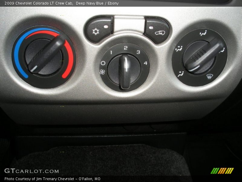 Controls of 2009 Colorado LT Crew Cab