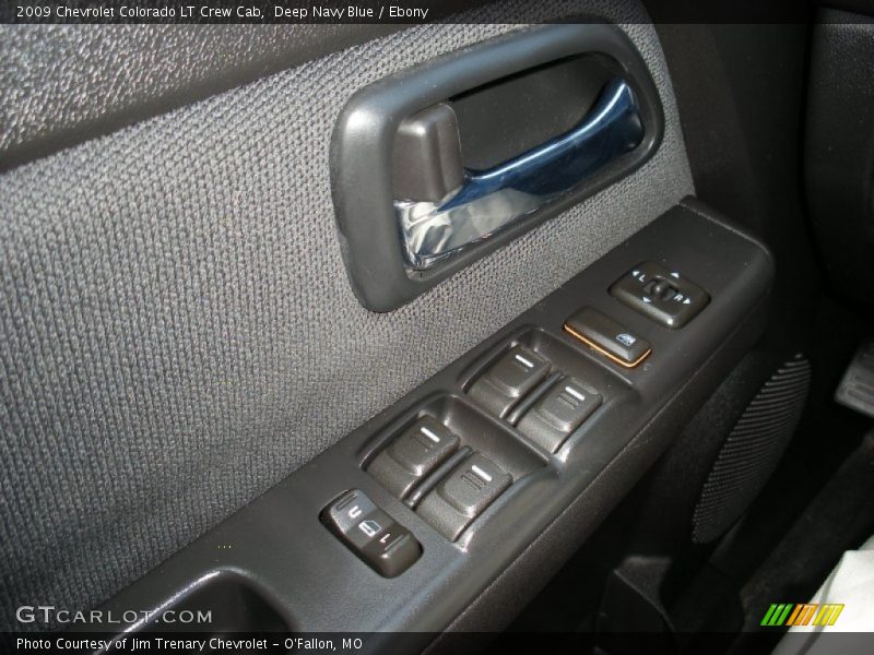 Deep Navy Blue / Ebony 2009 Chevrolet Colorado LT Crew Cab