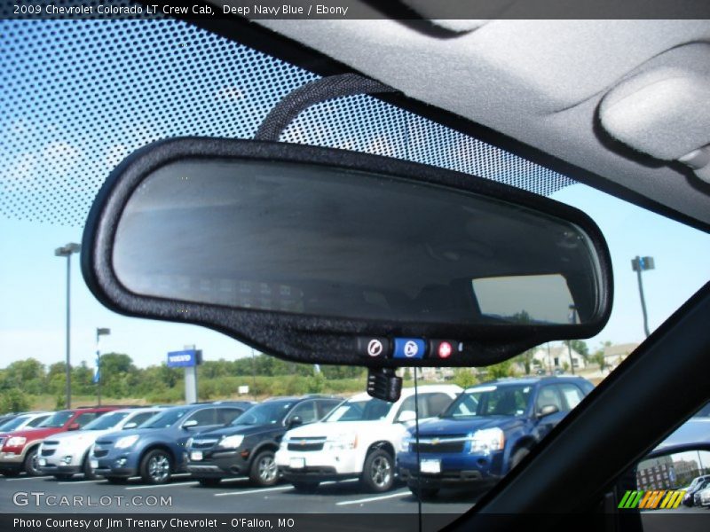 Deep Navy Blue / Ebony 2009 Chevrolet Colorado LT Crew Cab
