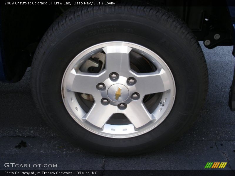 Deep Navy Blue / Ebony 2009 Chevrolet Colorado LT Crew Cab