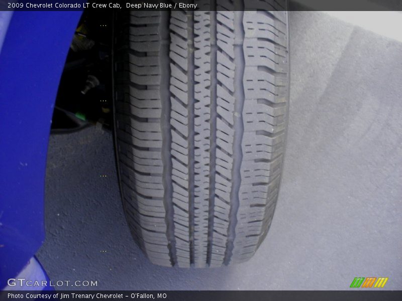 Deep Navy Blue / Ebony 2009 Chevrolet Colorado LT Crew Cab