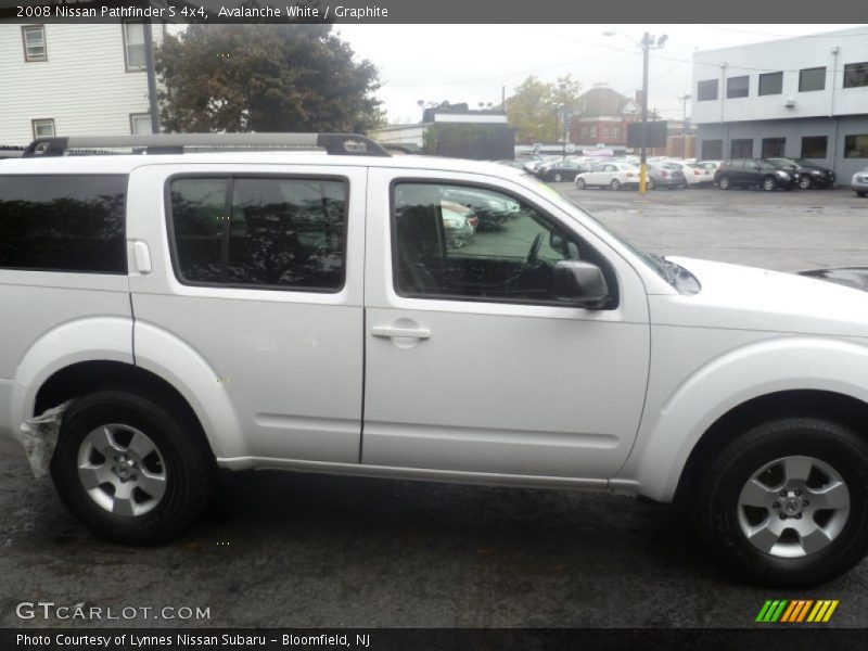 Avalanche White / Graphite 2008 Nissan Pathfinder S 4x4