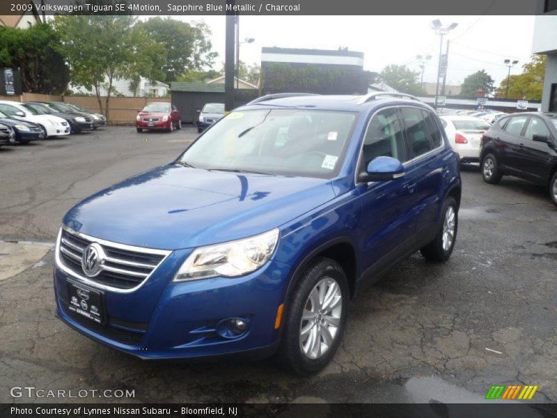 Sapphire Blue Metallic / Charcoal 2009 Volkswagen Tiguan SE 4Motion