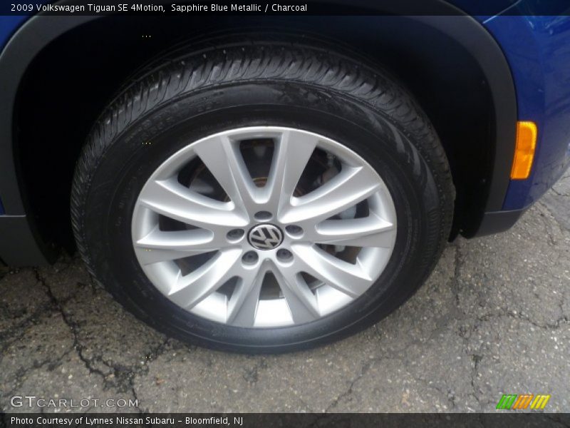 Sapphire Blue Metallic / Charcoal 2009 Volkswagen Tiguan SE 4Motion