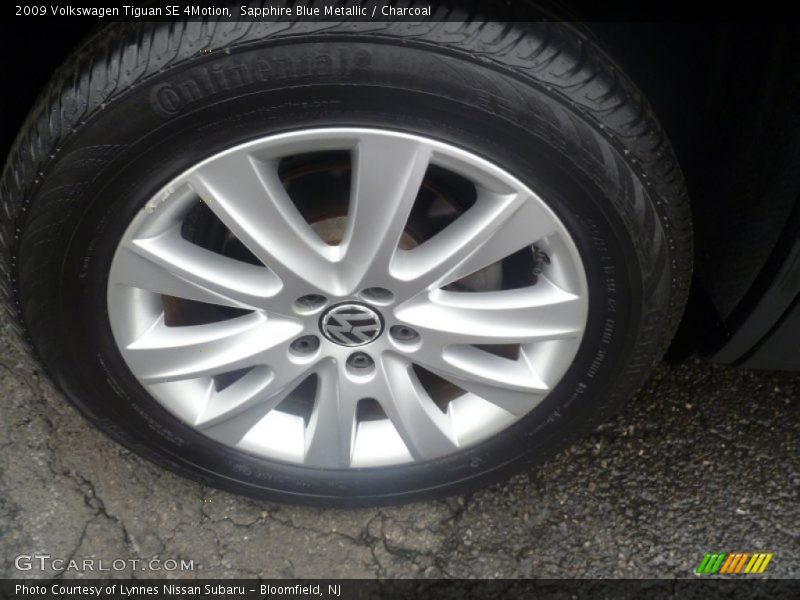 Sapphire Blue Metallic / Charcoal 2009 Volkswagen Tiguan SE 4Motion