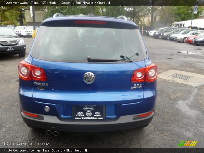 Sapphire Blue Metallic / Charcoal 2009 Volkswagen Tiguan SE 4Motion