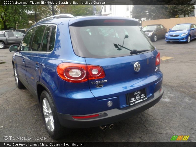 Sapphire Blue Metallic / Charcoal 2009 Volkswagen Tiguan SE 4Motion