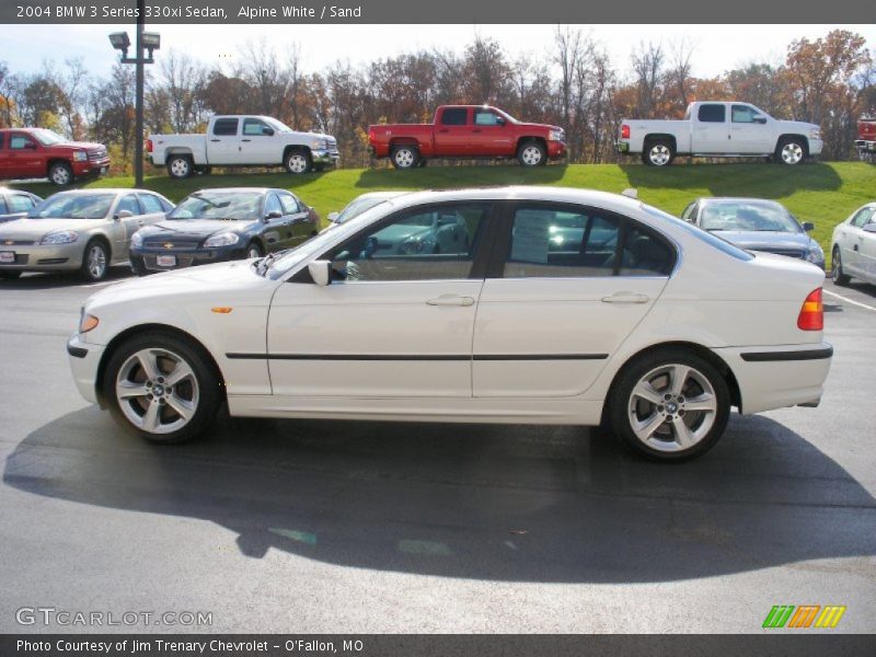 Alpine White / Sand 2004 BMW 3 Series 330xi Sedan