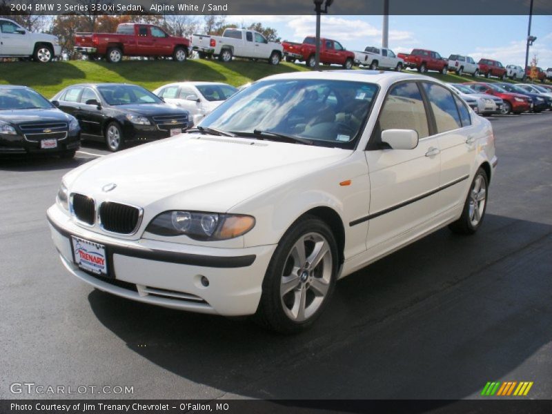 Alpine White / Sand 2004 BMW 3 Series 330xi Sedan