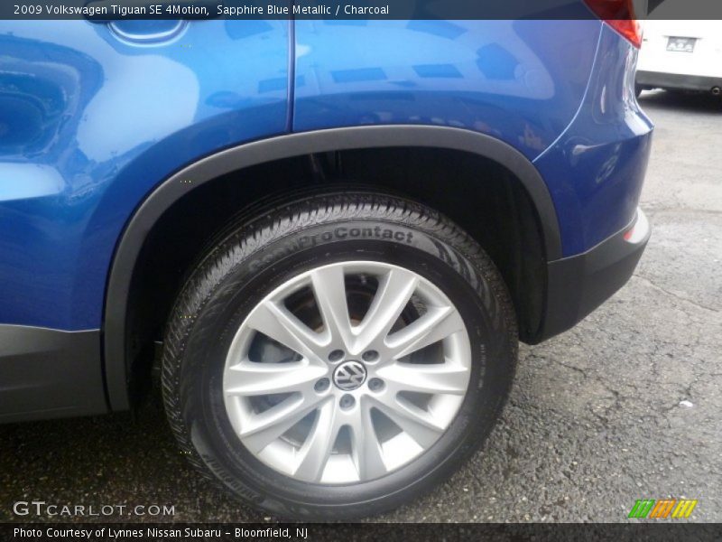 Sapphire Blue Metallic / Charcoal 2009 Volkswagen Tiguan SE 4Motion