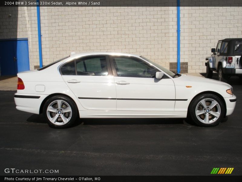 Alpine White / Sand 2004 BMW 3 Series 330xi Sedan