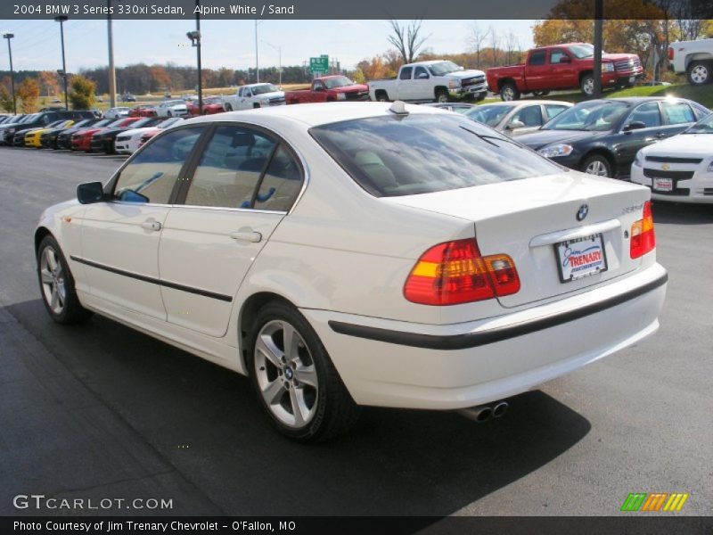 Alpine White / Sand 2004 BMW 3 Series 330xi Sedan