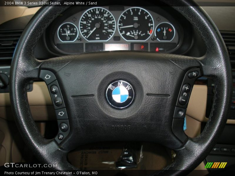 Alpine White / Sand 2004 BMW 3 Series 330xi Sedan