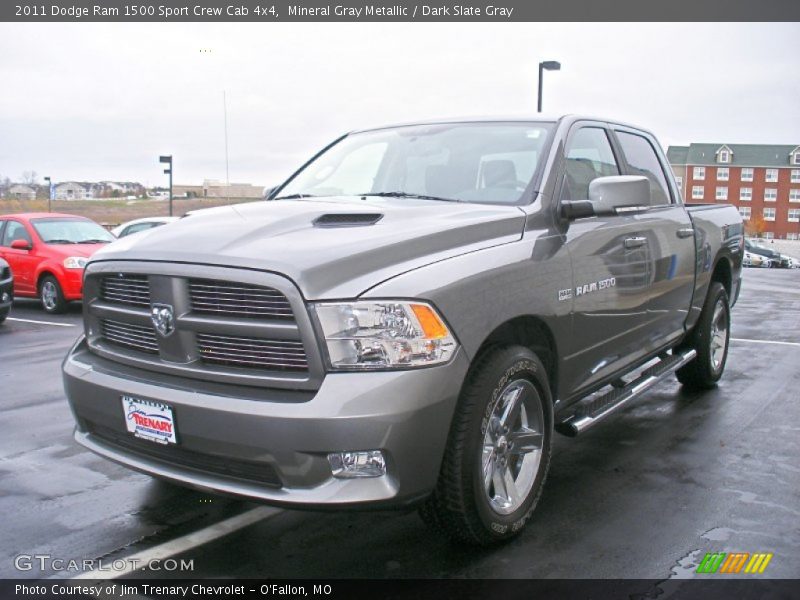 Mineral Gray Metallic / Dark Slate Gray 2011 Dodge Ram 1500 Sport Crew Cab 4x4
