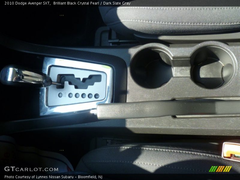 Brilliant Black Crystal Pearl / Dark Slate Gray 2010 Dodge Avenger SXT