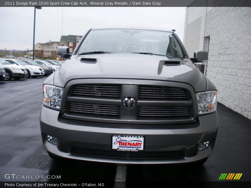 Mineral Gray Metallic / Dark Slate Gray 2011 Dodge Ram 1500 Sport Crew Cab 4x4