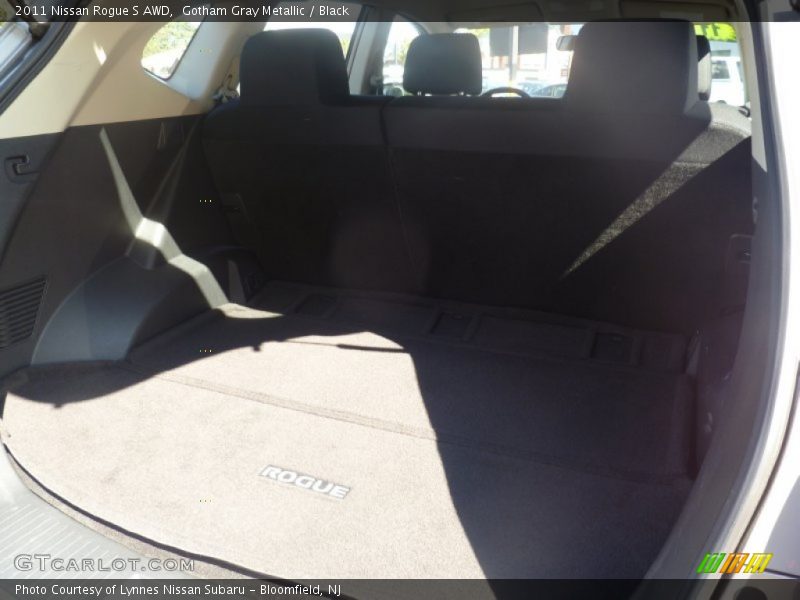 Gotham Gray Metallic / Black 2011 Nissan Rogue S AWD