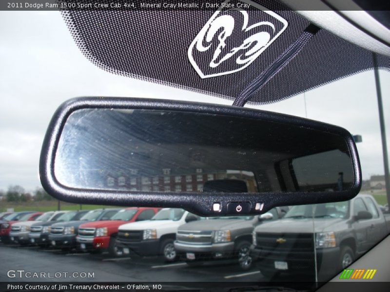 Mineral Gray Metallic / Dark Slate Gray 2011 Dodge Ram 1500 Sport Crew Cab 4x4