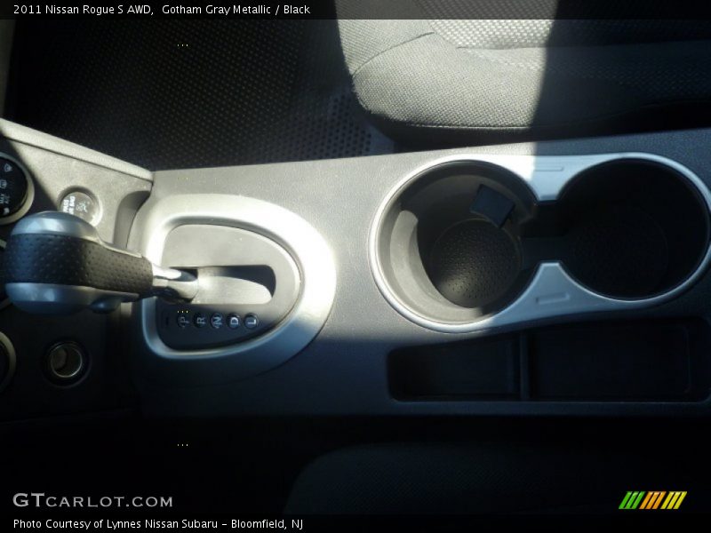 Gotham Gray Metallic / Black 2011 Nissan Rogue S AWD