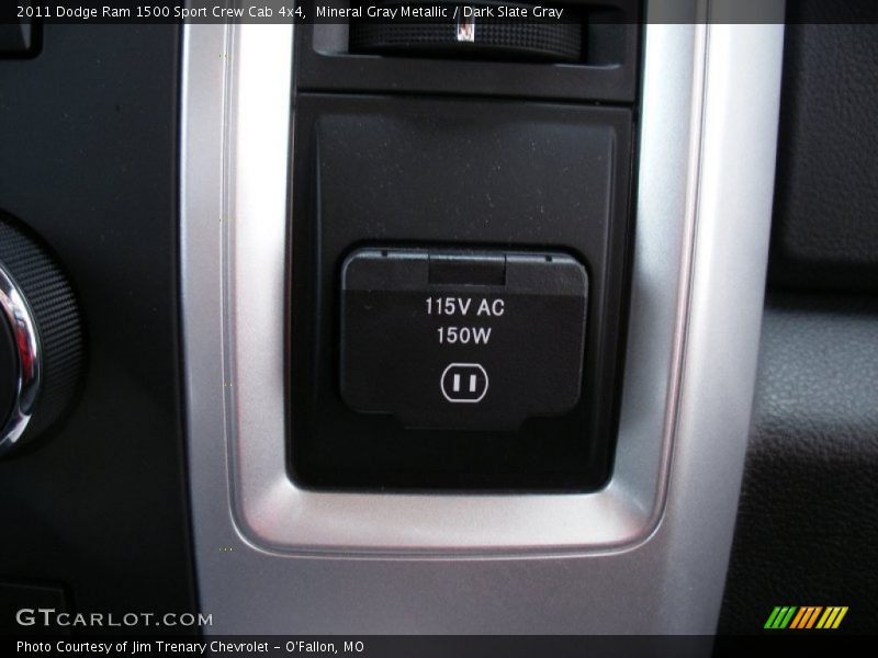 Mineral Gray Metallic / Dark Slate Gray 2011 Dodge Ram 1500 Sport Crew Cab 4x4