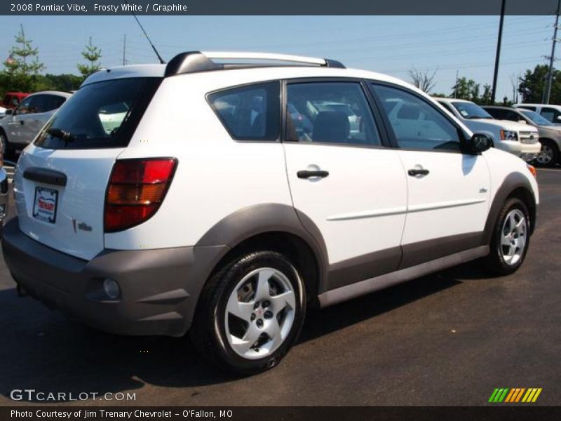 Frosty White / Graphite 2008 Pontiac Vibe
