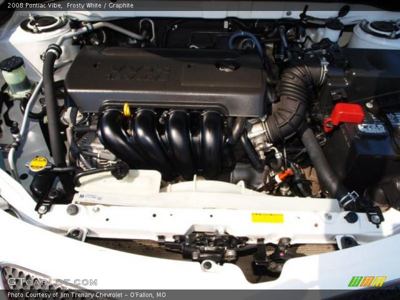 Frosty White / Graphite 2008 Pontiac Vibe