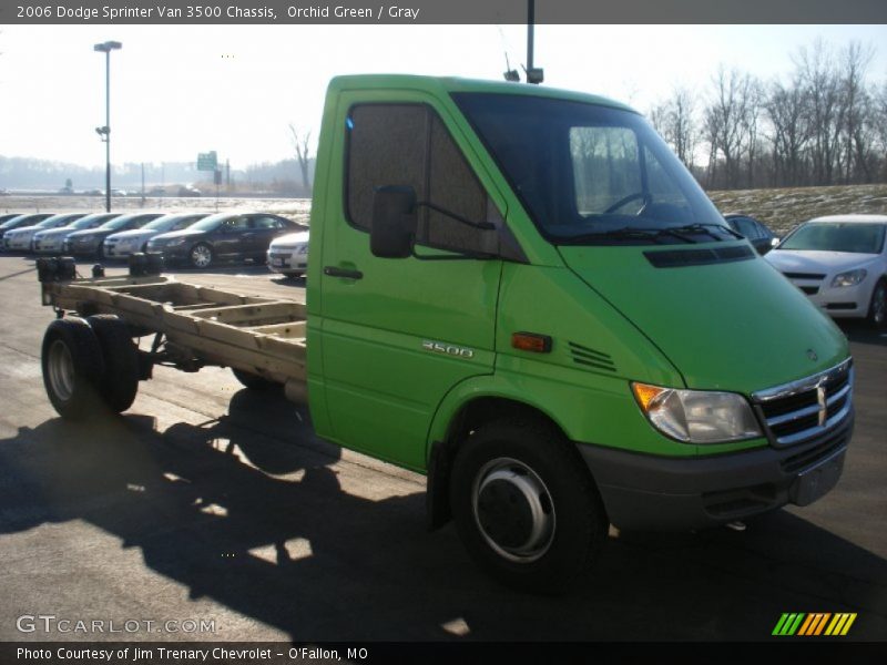 Orchid Green / Gray 2006 Dodge Sprinter Van 3500 Chassis