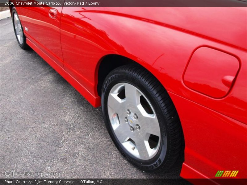 Victory Red / Ebony 2006 Chevrolet Monte Carlo SS