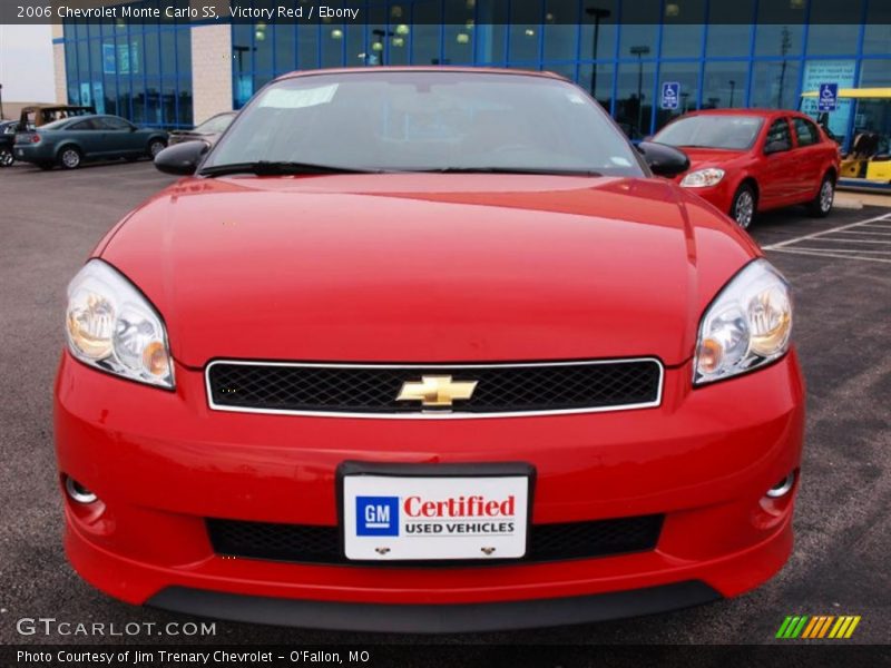 Victory Red / Ebony 2006 Chevrolet Monte Carlo SS