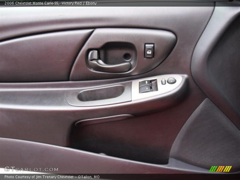 Victory Red / Ebony 2006 Chevrolet Monte Carlo SS