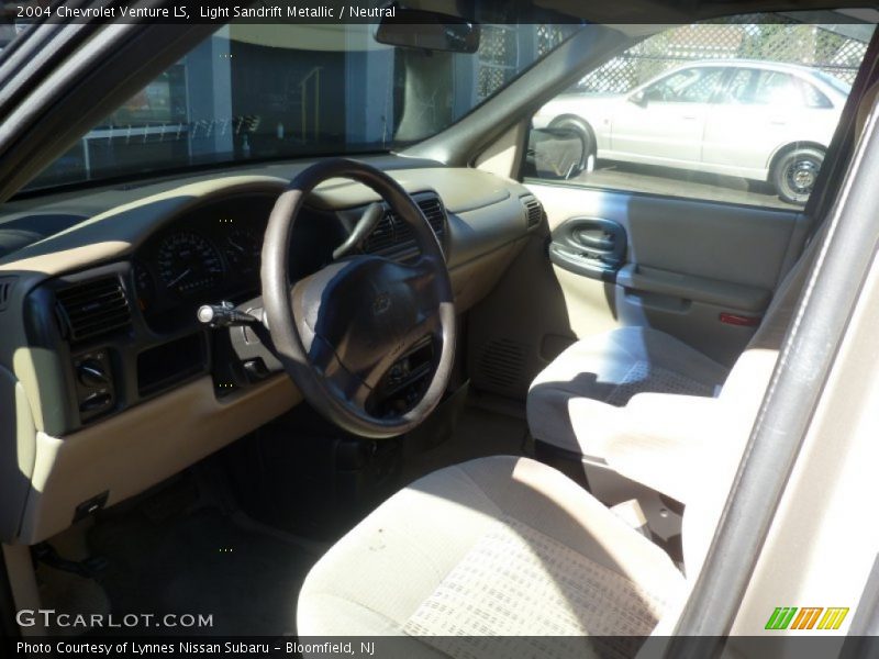 Light Sandrift Metallic / Neutral 2004 Chevrolet Venture LS