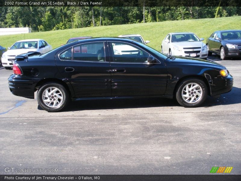 Black / Dark Pewter 2002 Pontiac Grand Am SE Sedan
